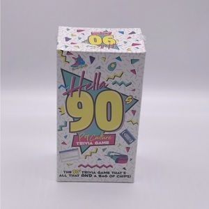 HELLA 90’s POP CULTURE TRIVIA GAME